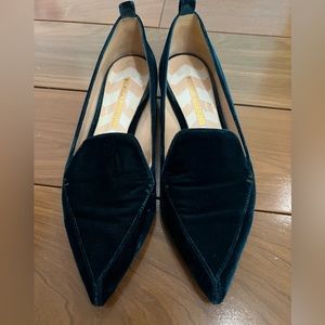 Nicholas Kirkwood - Beya Loafer - Sz 37 - Blue/Green Velvet
